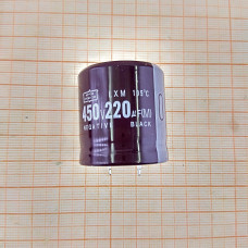 Конденсатор 450V 220uf (30х30) LXM