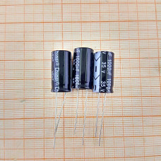 Конденсатор 35V 1000uf (10x20) ChangX
