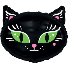 M Agr Шар (26''/66 см) Фигура, Кошечка, Черный, 1 шт. M Agr Шар (26''/66 см) Фигура, Кошечка, Черный, 1 шт.