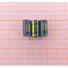 Конденсатор 25V 1000uf (10x17) Chanxing LOWESR