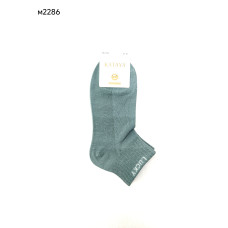 М2286 Носки женск.90% хлопка укороч.однотон KATAY
