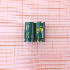 Конденсатор 100V 330uf (13х25) ChangX