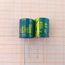 Конденсатор 450V 47uf (16x20) ChangX LOWESR