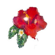 Б ФИГУРА Цветок тропический красный 30