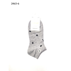 2463-6 Носки женск.90% хлопка укороч.Горох KATAY