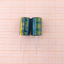 Конденсатор 25V 4700uf (16х26) ChangX LOWESR