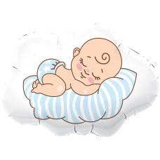 M Agr Шар (26''/66 см) Фигура, Малыш на облаке, 1 шт. M Agr Шар (26''/66 см) Фигура, Малыш на облаке, 1 шт.