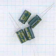 Конденсатор 10V 2200uf (10x18) JCCON LOWESR